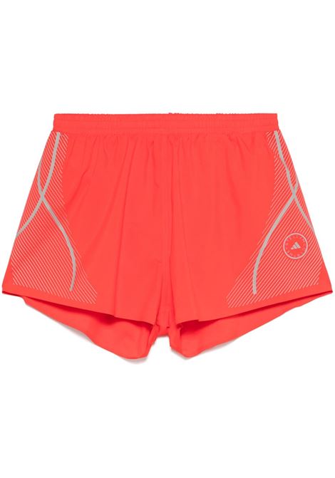 Red TruePace running shorts Adidas by Stella McCartney - women